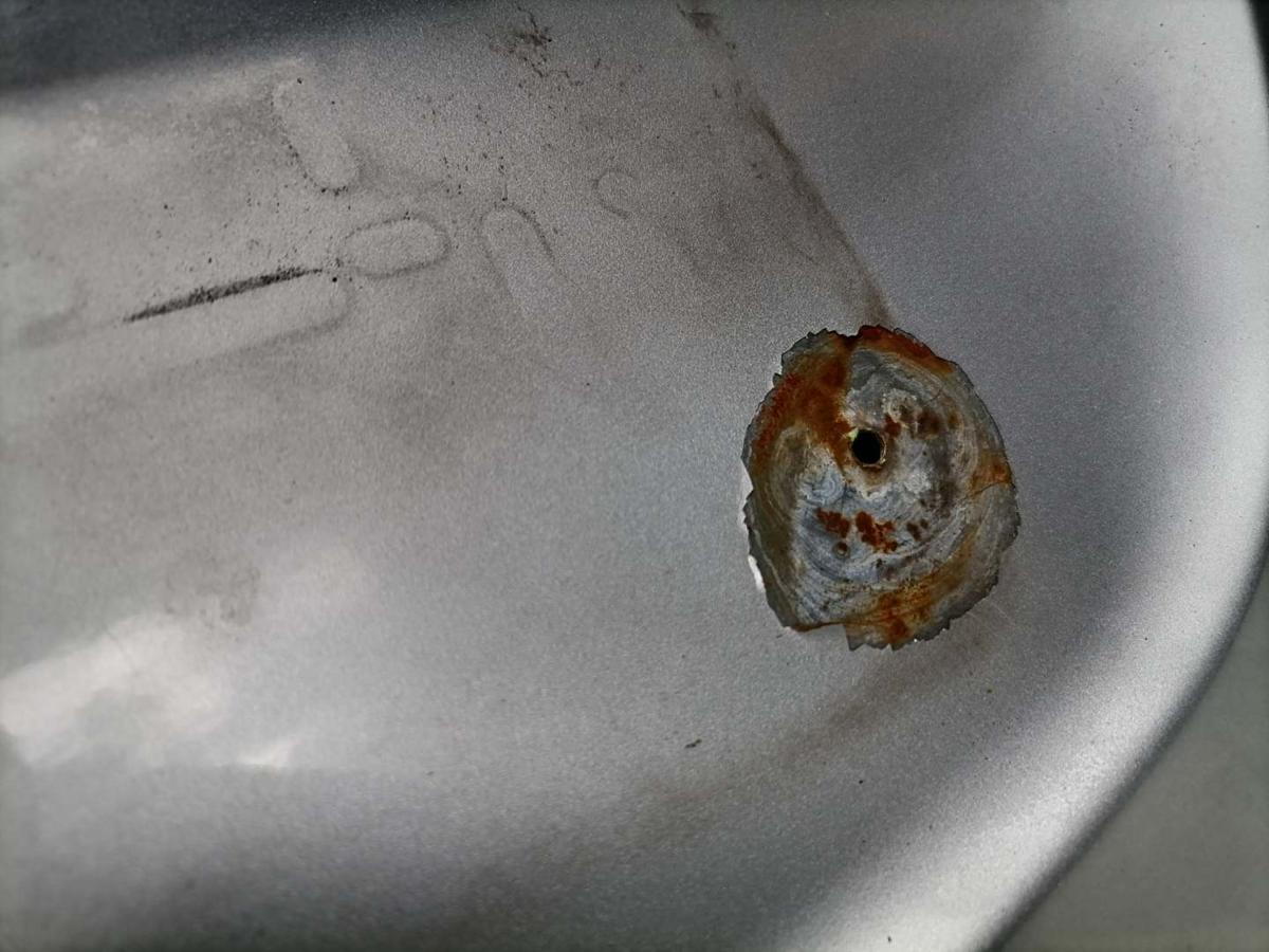 Peugeot 206SW Bj.2002 original Heckklappe mit Heckscheibe EZR Aluminiumgrau Kombi